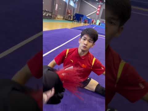 Seperti inilah❗Kelincahan Atlet Wushu