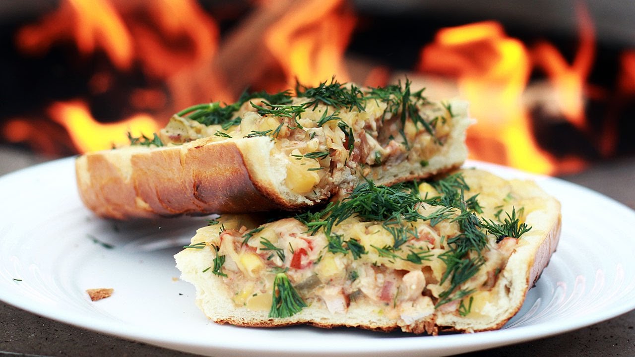 Могучий бутер на гриле. Неимоверно вкусно Гриль рецепт