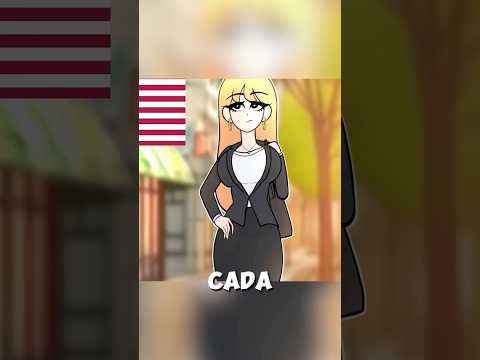 Cada país tiene sus propias características.#anime#country#shorts#fyp