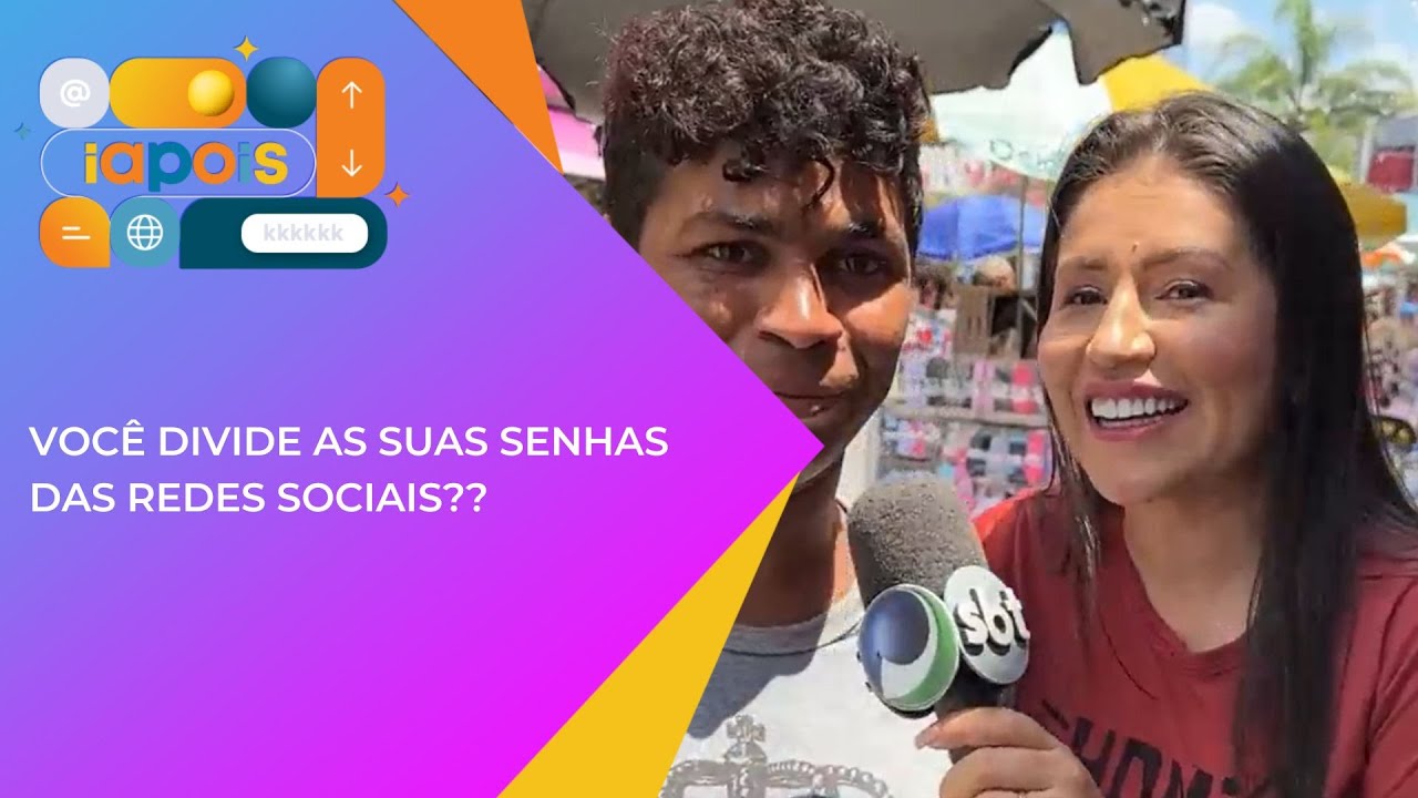 Voc&ecirc; divide as suas senhas das redes sociais??