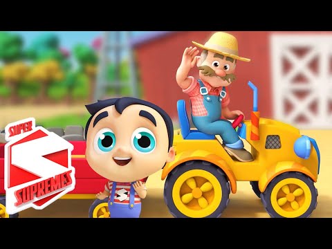 Wheels On The Tractor + More Nursery Rhymes And Baby Songs - Super Supremes