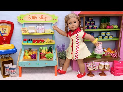 Doll Cutest Mini Market Makeover EVER! Play Toys stories for kids