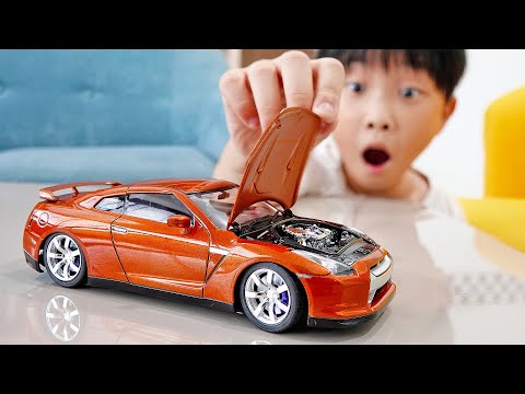Kids Adventure with Car Toy Assembly & Game Play