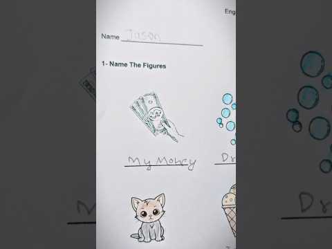 Jason English Test Grading #student #drawing #englishteacher #assessmenthelp #practising