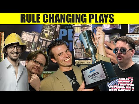 Plays that Forced Magic: the Gathering Rules Changes (MTG)