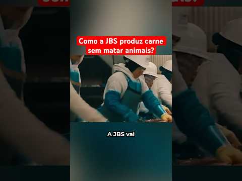 COMO A JBS VAI PRODUZIR CARNE SEM ABATER ANIMAIS?