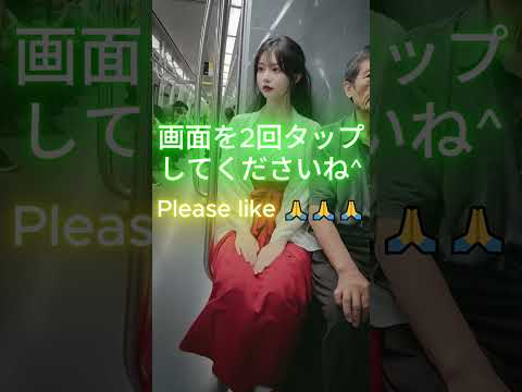電車に乗っていたら、シャワーを浴びていない太った人がいました。#巫女 #面白い #ドラマ