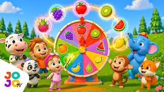 Learn Fruit Names with Magical Ring 🍎 | Surprise Fun Game for Kids Educational