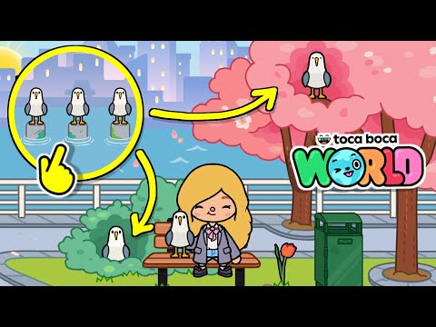 FOUND ALL THE SECRETS AND DISCOVERED THE MAIN ONE! // HAPPY TOCA // TOCA BOCA WORLD