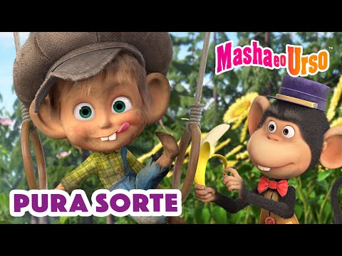 Masha e o Urso 👱‍♀️🐻 🍀 Pura sorte 🤞🌟 Coleção de desenhos animados