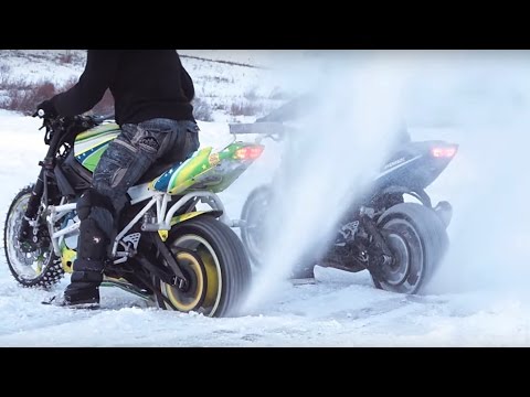 Шипованная Моторезина в Действии