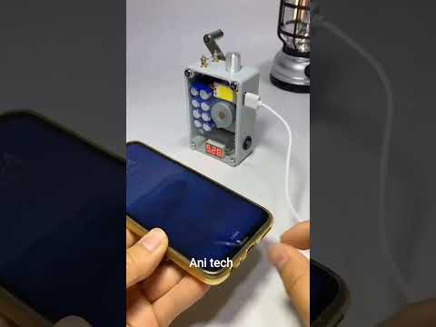 Portable Outdoor Handheld Generator For Lighting And Ignition USB #tech #anitech #gadgets #ytshorts