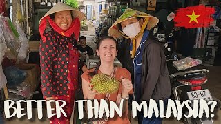 First Time trying DURIAN in Vietnam! 🇻🇳