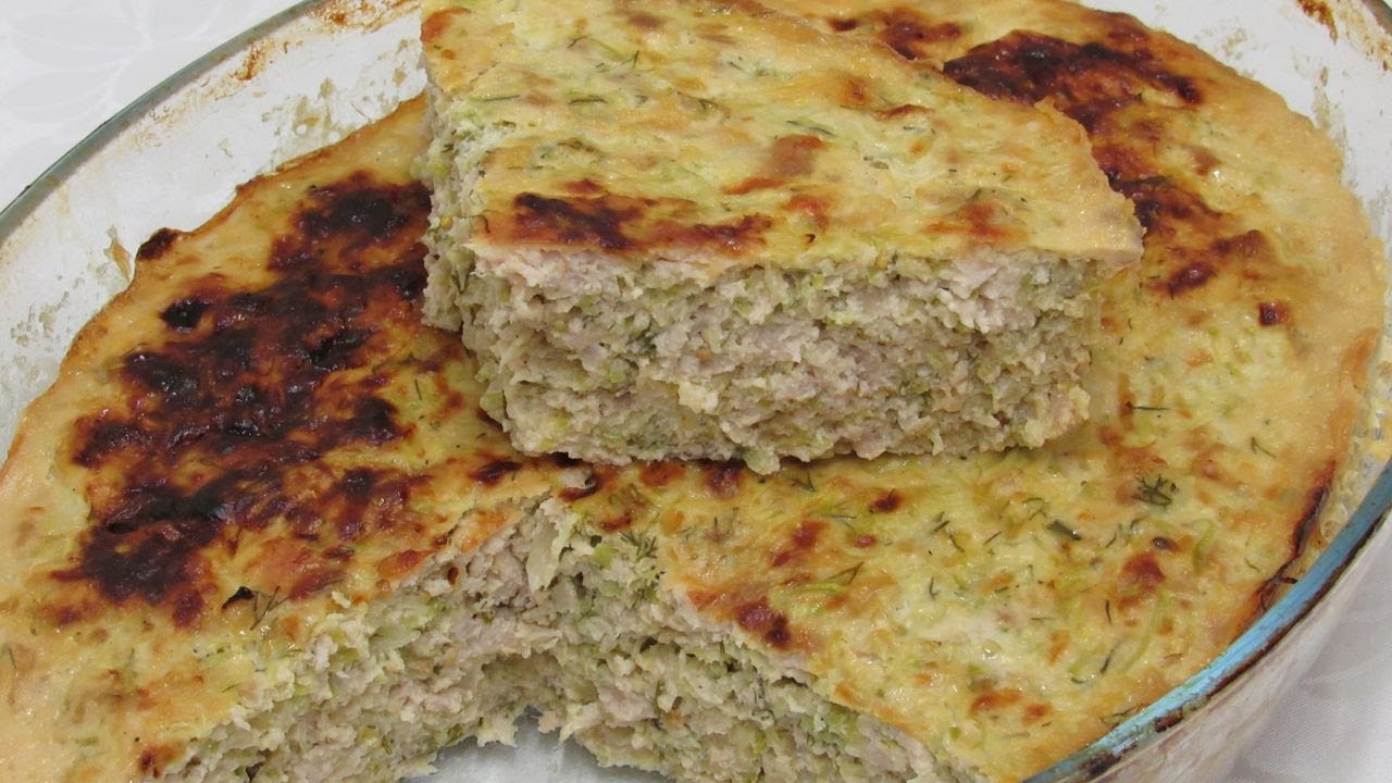 Кабачки делают её сочнее! Мясная запеканка на любой вкус!