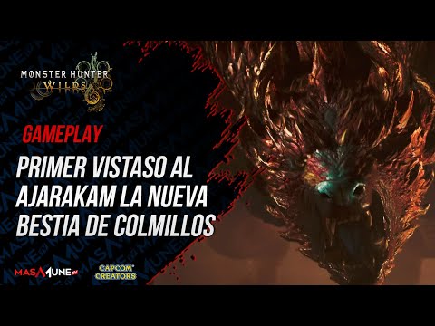 Gameplay del Ajarakan en la Cuenca Oleosa (Comentado) | Monster Hunter Wilds