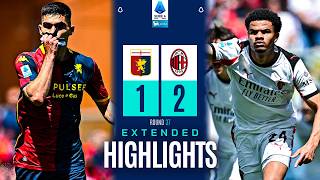 MAXI SINTESI GENOA-MILAN 1-2 | EXTENDED HIGHLIGHTS | SERIE A ENILIVE 2025/26