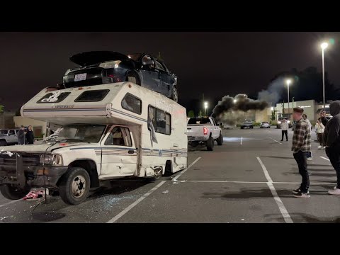 I Put A Car On Top Of My Motor Home !!