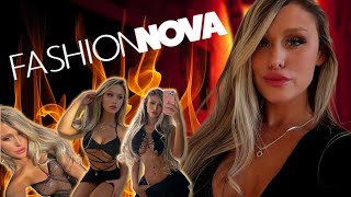 THE BEST BLACK TOPS EVER *Fashion Nova Haul*