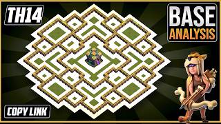 NEW BEST TH14 HYBRID/TROPHY Base 2025 | Town Hall 14 (TH14) Hybrid Base Design – Clash of Clans COC