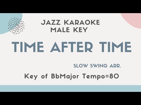 Time after time – Jazz KARAOKE (Instrumental backing track) – male key – Chet Baker