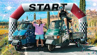 800km von München nach Venedig mit Ape| Fiebertraum Start #1