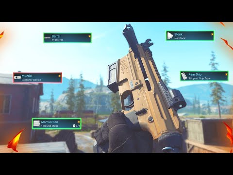 I MADE THE FASTEST WEAPON IN WARZONE.. (MAX MOBILITY)