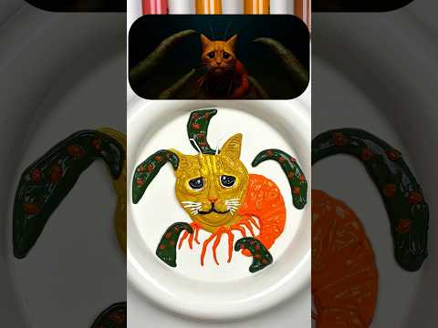 BRAINROT ZOMBIE Color Mixing 11 🐱#art#colors#artist#colormixing #tralalerotralala#italianbrainrot