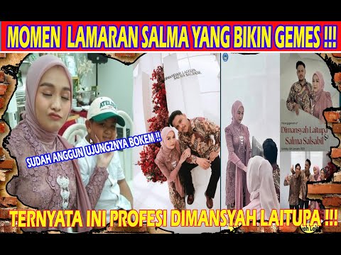 FOTO NYLENEH SALMA SALSABIL SAAT BERTUNANGAN DENGAN DIMANSYAH LAITUPA