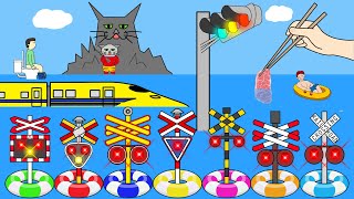 【アニメ】 こんな流れるプールはイヤだ！  What a funny lazy river!