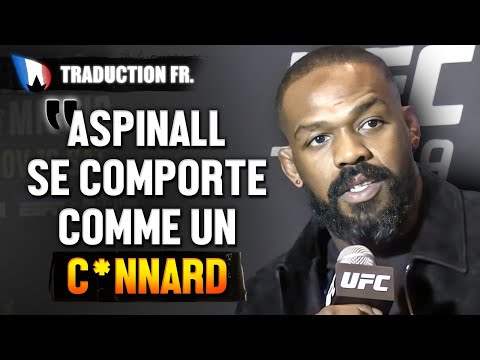 Jon Jones ALLUME Tom Aspinall et REFUSE le combat