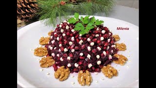 Салат из Свеклы Новогоднее Настроение, один из любимых на праздничном столе