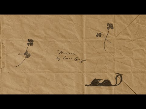 Conan Gray - Nauseous (Official Lyric Video)