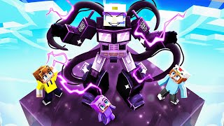 I Pretended to be a TRANSFORMER on a DARK One Chunk!