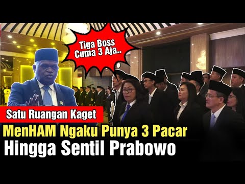 MenHAM Natalius Bikin Kaget 1 Ruangan! Punya 3 Pacar hingga Sentil Prabowo