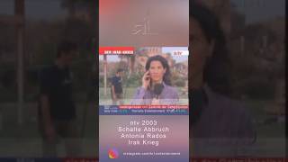 Abbruch von gefährlicher Live-Schalte im Krieg (Antonia Rados) ntv