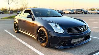 This 8000 RPM MONSTER MOVES - BIG TURBO G35
