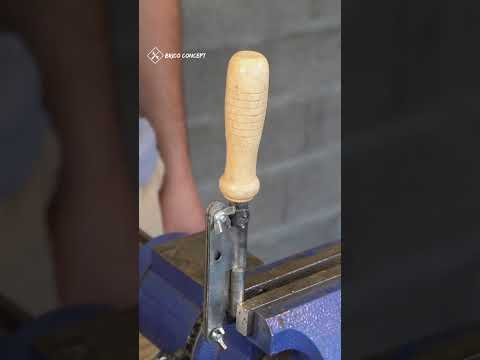 I Use This Door Hinge To Make a Tool #shorts