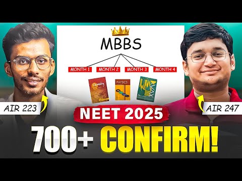 GUARANTEED 700+ in NEET 2025 in Just 4 Months✅ #neet2025