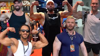 Interviewing bodybuilders at the Mr Olympia 2024