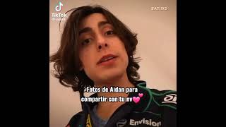 fotos de Aidan para compartir con tu nv ❤️✨