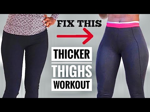 MUST DO THICKER THIGHS INTENSE LEG WORKOUT|Lower Body Workout
