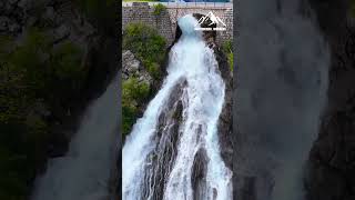 Sopot Waterfall, Montenegro - The Hidden Cascade of Boka Bay 🌊🇲🇪 #shorts