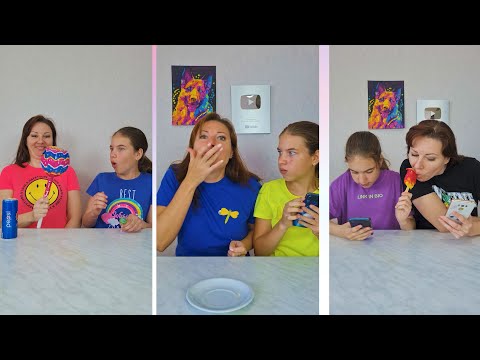 Funny situation with Chupa Chups and candies #shorts Best video by Luriki