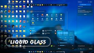 Turn Your Windows 11 to Liquid Glass Display