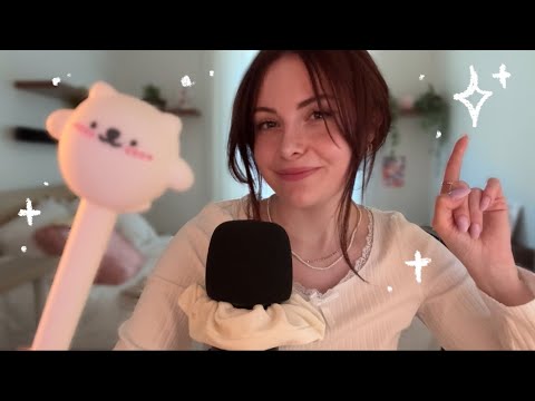 asmr  ‧₊˚ ⋅♡ chuchotements et face touching pour dormir  𓂃 ࣪ ִֶָ☾.