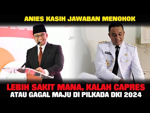 Pertanyaan Berat Untuk Anies Baswedan