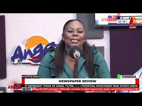 𝐍𝐞𝐰𝐬 𝐏𝐨𝐭: News paper review with Nana Boye Kyenkyenhene and crew