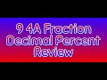 Exploring Fractions, Decimals, and Percents