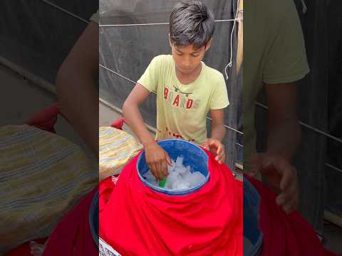 Hardworking Boy Selling Malai Kulfi in Kolkata, India #shorts