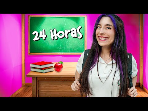 24 HORAS ENCERRADA EN UNA ESCUELA